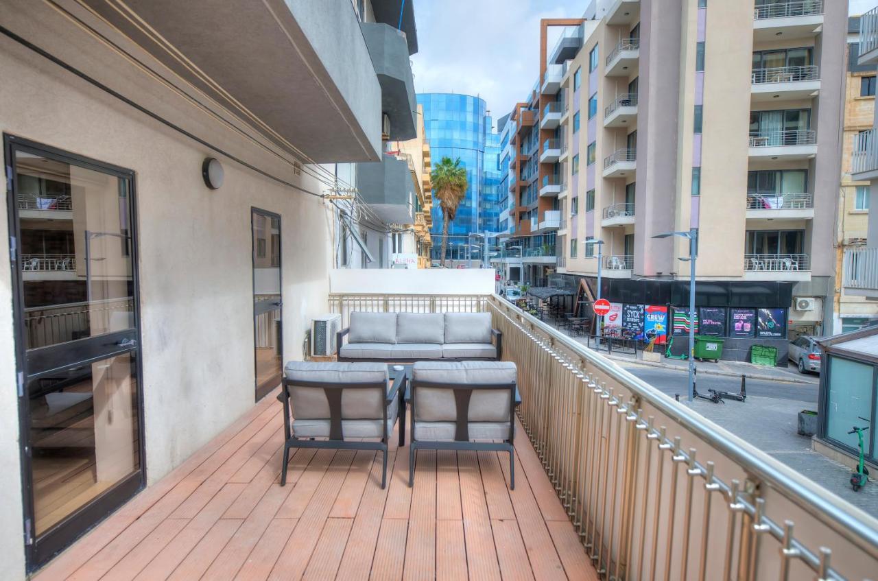 2Bedroom With Large Terrace In Paceville Jpor1-1 Saint Julian's Dış mekan fotoğraf